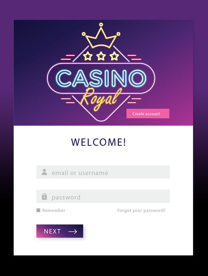 Casino register