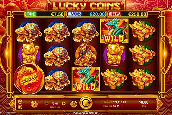 Lucky Coins by GameArt