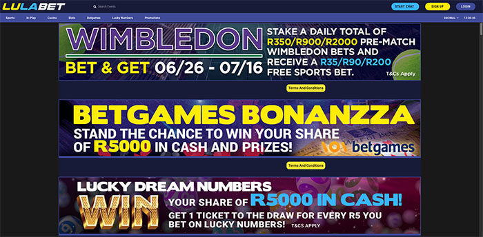 Lulabet Bonuses and promotions
