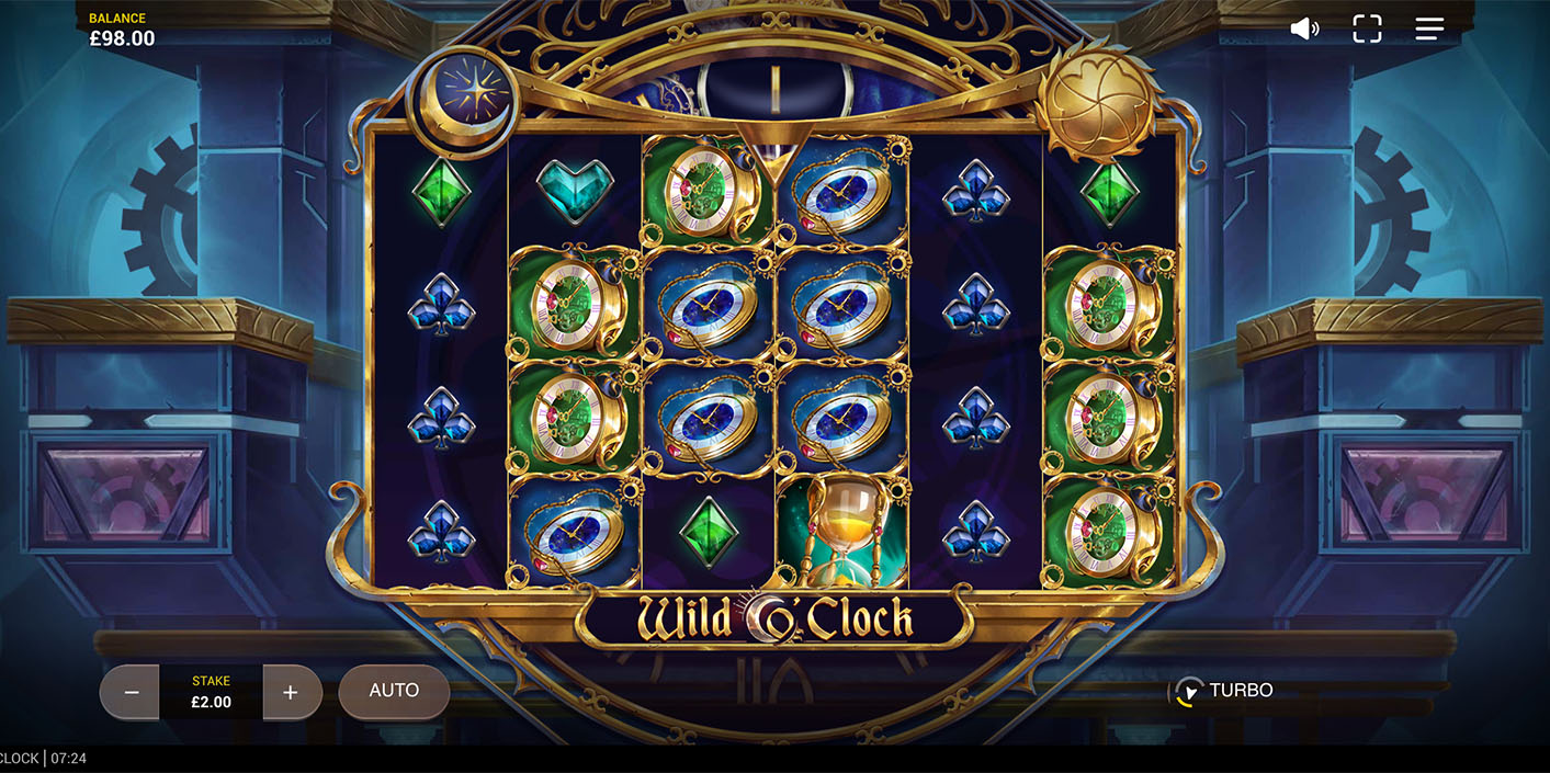 Red Tiger - Wild O’Clock Slot Gameplay - Play.co.za
