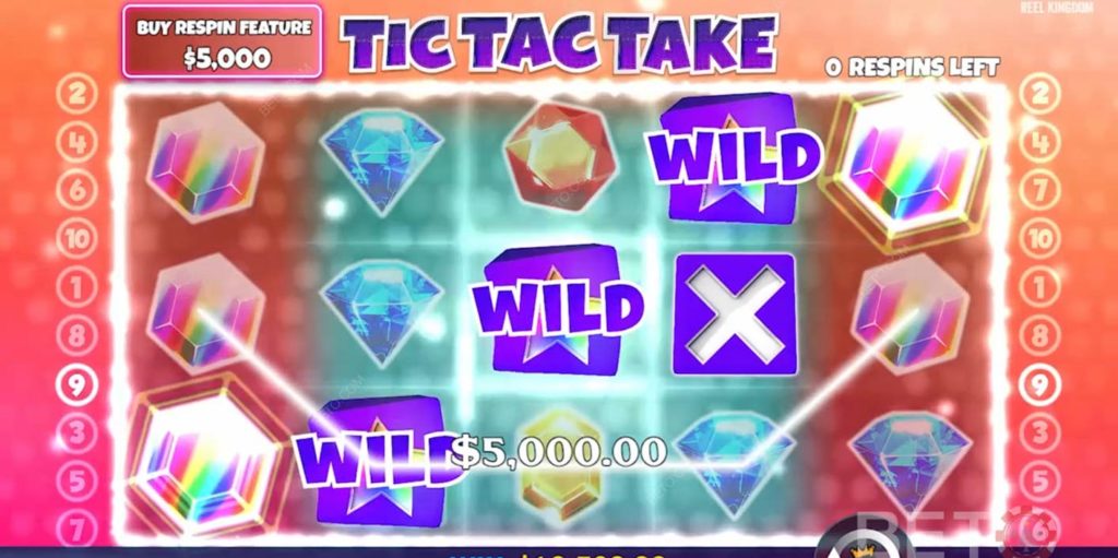 Tic Tac Take by Pragmatic Play Respins and Wilds