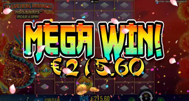 Floating Dragon New Year Festival Ultra Megaways™ Hold & Spin Mega win