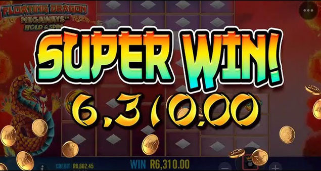 Floating Dragon New Year Festival Ultra Megaways™ Hold & Spin super win