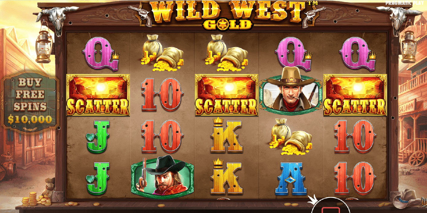 Wild West Gold™ by Pragmatic Play - Free spins win - Play.co.za