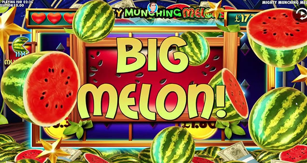 Pragmatic Play - Mighty Munching Melons Big Melon win - Play.co.za