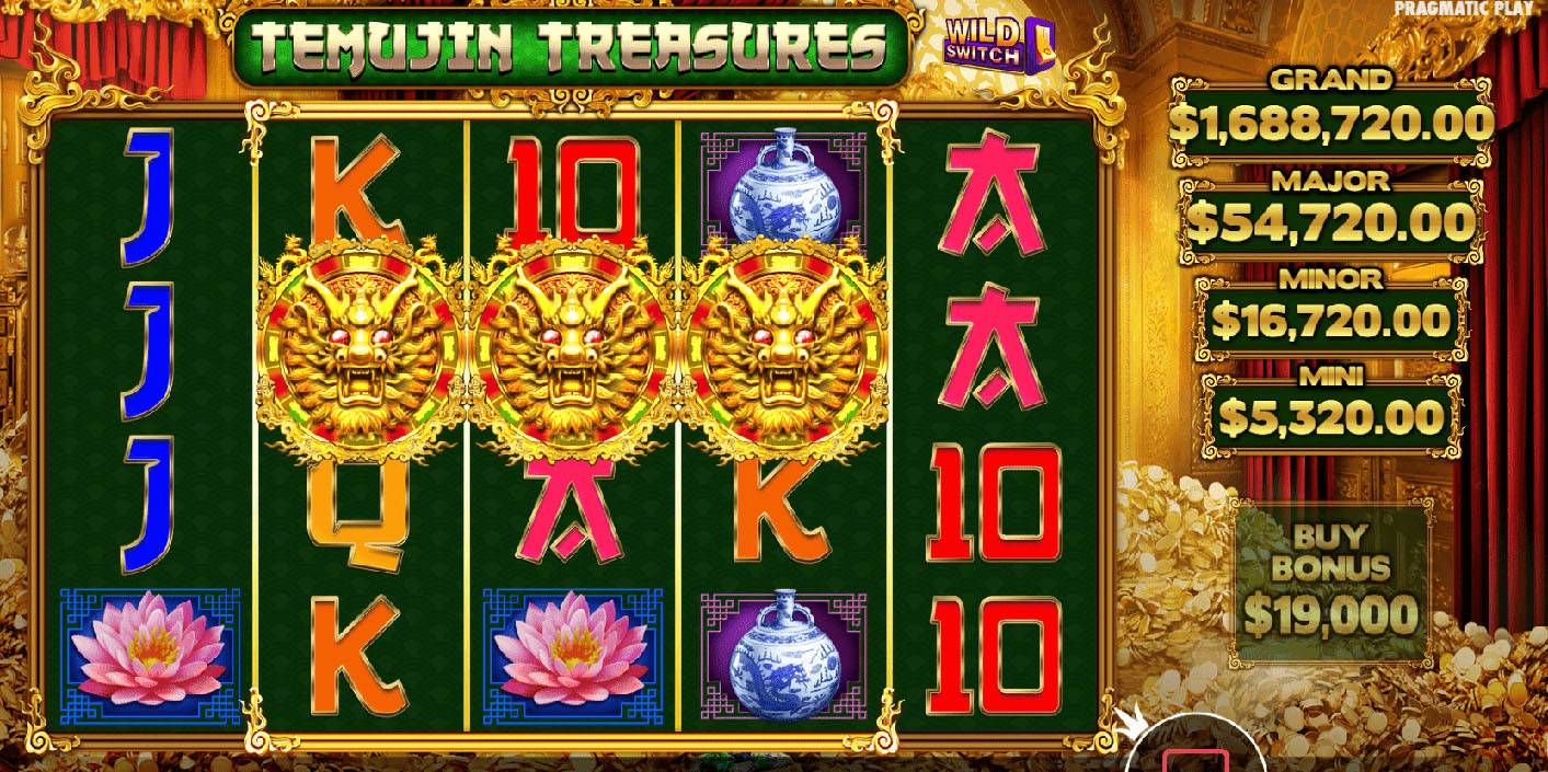 Pragmatic Play - Temujin Treasures™ Slot game - Play.co.za