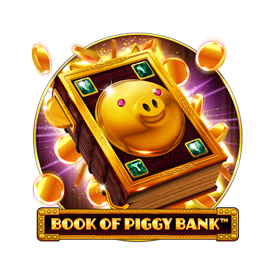 Book of Piggy Bank™ Spinomenal slot logo - Play.co.za