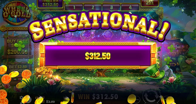 Pragmatic Play - Wheel O'Gold Sensational Win - Play.co.za