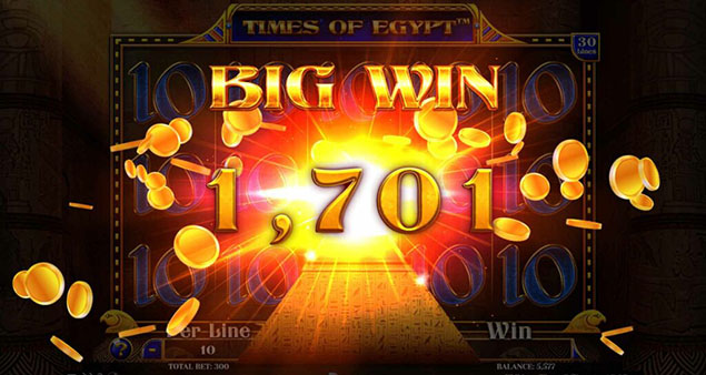 Spinomenal - Times Of Egypt Big Win - Play.co.za