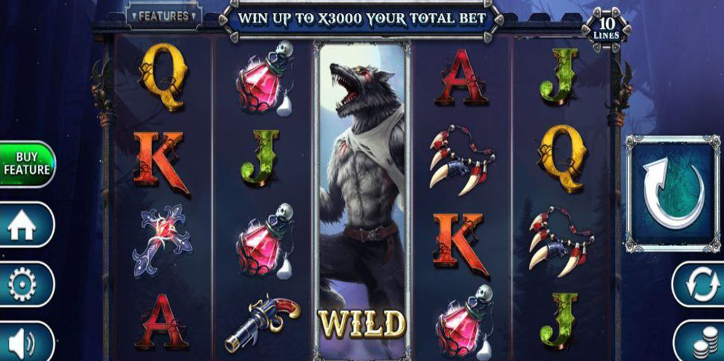 Spinomenal - Werewolf™ The Becoming slot game - Play.co.za