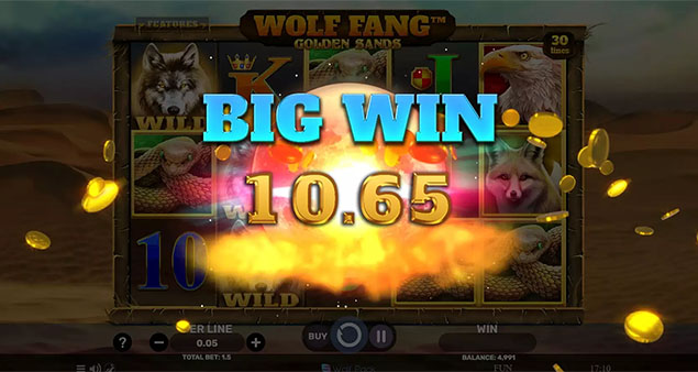 Spinomenal - Wolf Fang Golden Sands Big Wins - Play.co