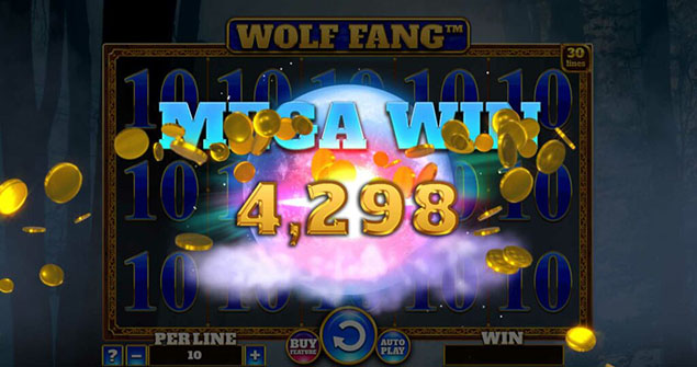 Spinomenal - Wolf Fang Mega Win - Play.co.za