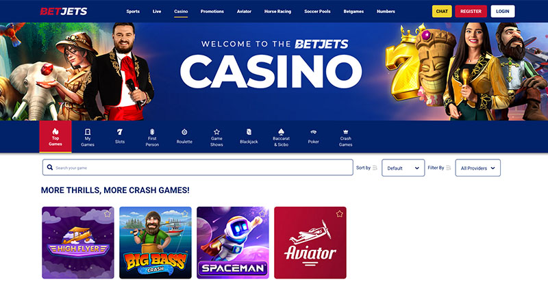 BetJets Casino Games