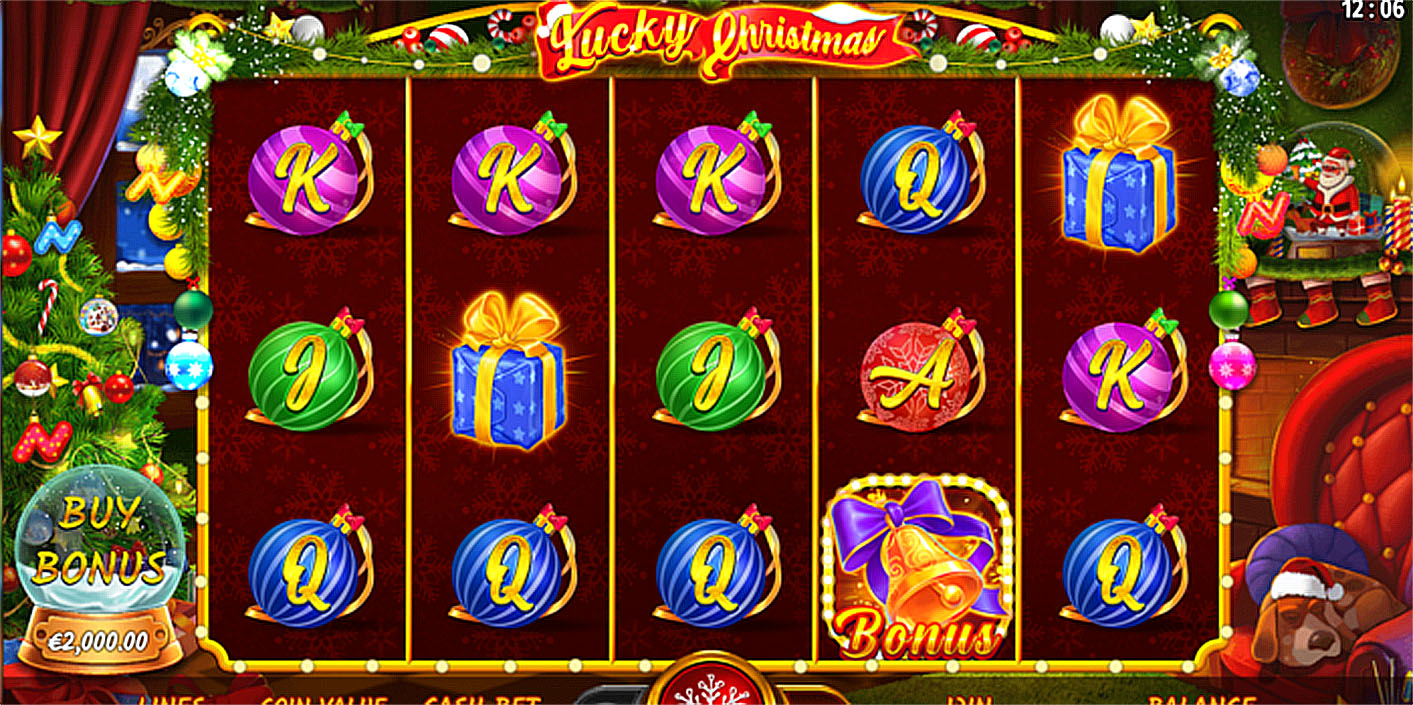 NetGaming - Lucky Christmas slot game - Play.co.za