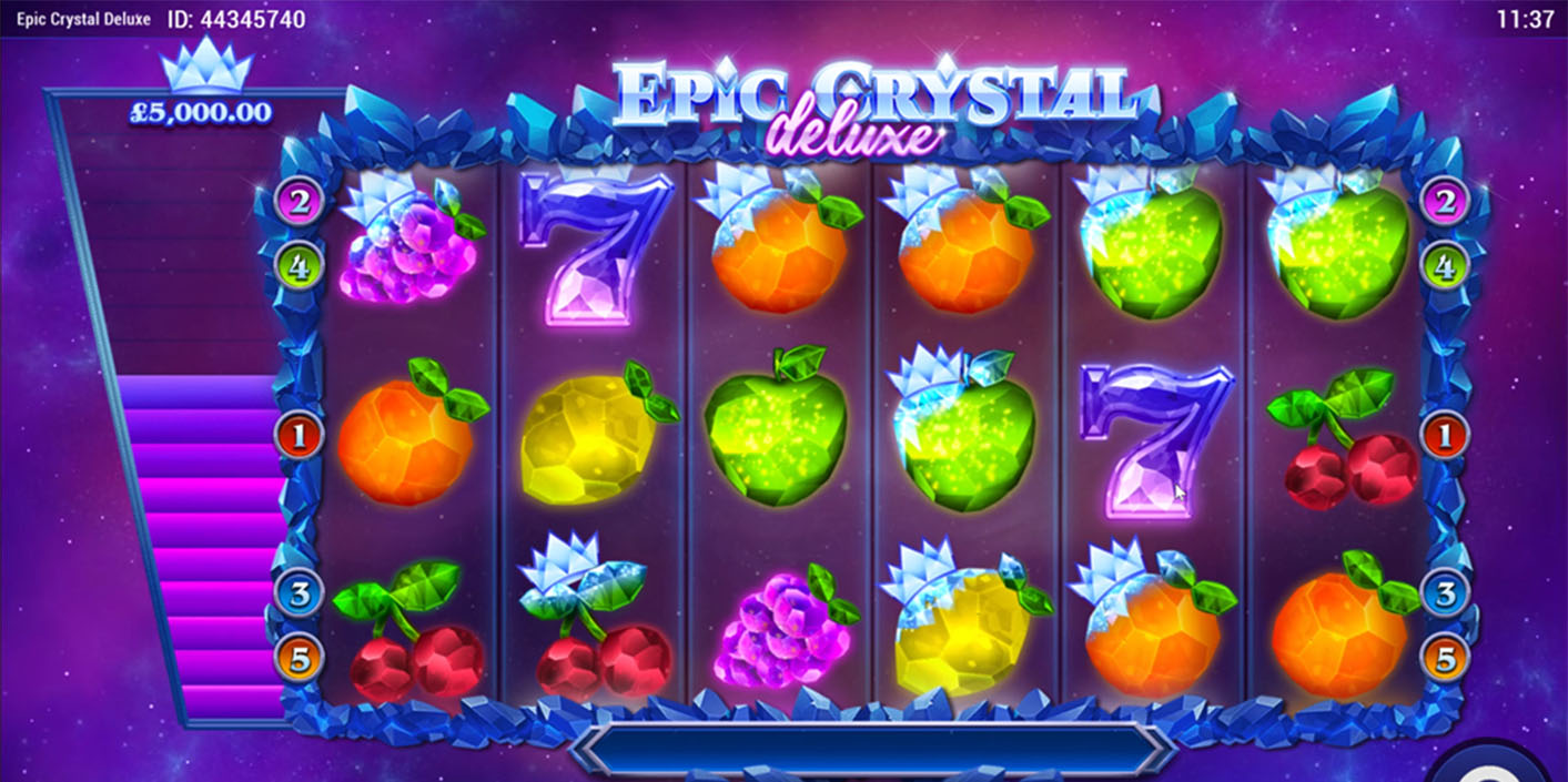 G. GAMES - Epic Crystal Deluxe slot game - Play.co.za