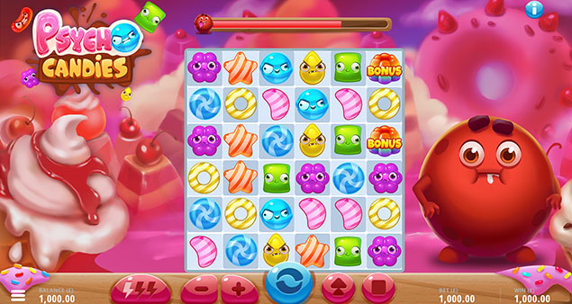G. GAMES - Psycho Candies Slot Red Boss - Play.co.za