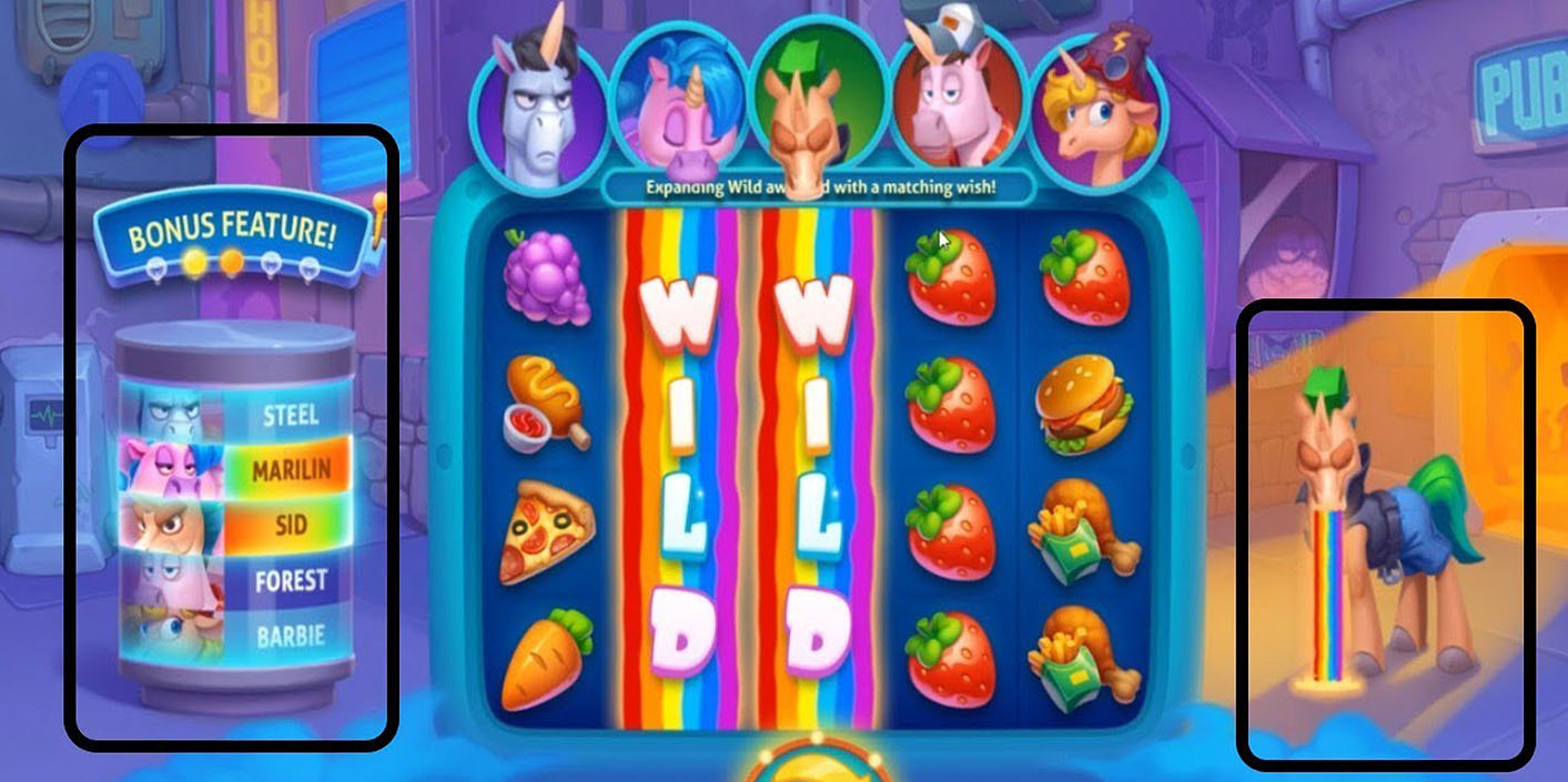 G. GAMES - Vomiting Unicorns Wild - Play.co.za