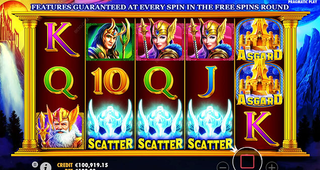 Pragmatic Play - Asgard™ Slot Scatter - Play.co.za