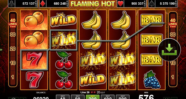 EGT DIGITAL - Flaming Hot win screen 1 _ Play.co.za