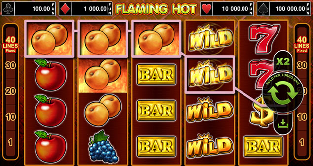 EGT DIGITAL - Flaming Hot win screen 2 - Play.co.za