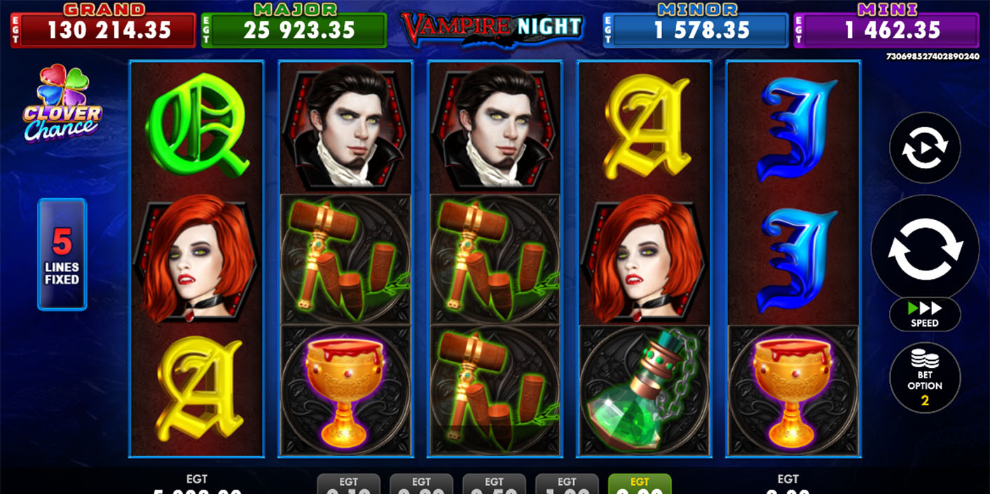 EGT DIGITAL - Vampire Night Slot - Play.co.za