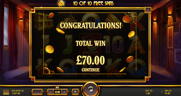 G. GAMES - Million Book Total win - Play.co.za