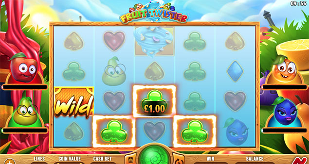 NETGAMING - Fruit Twister Clover win - Play.co.za
