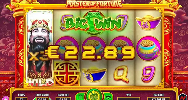 NETGAMING - Master of Fortune Big Win - Play.co.za
