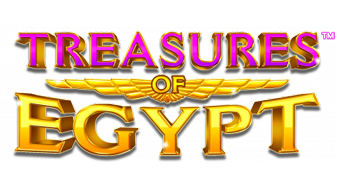 NETGAMING - Treasures of Egypt slot logo - Play.co.za