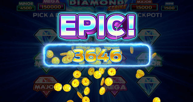 Pragmatic Play - Diamond Strike™ Epic Win - Play.co.za