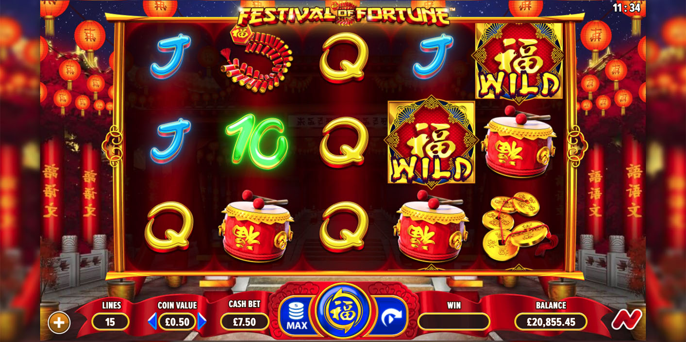 NETGAMING - Festival of Fortune slot game - Play.co.za