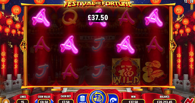 NETGAMING - Festival of Fortune slot win - Play.co.za