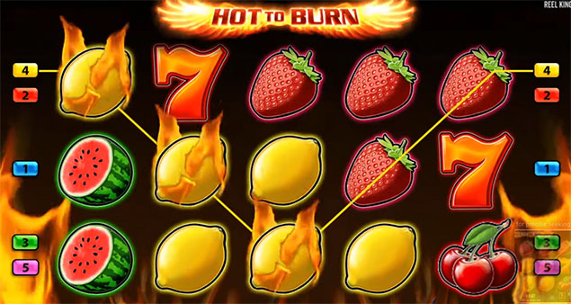 Pragmatic Play - Hot to Burn™ slot win 1 - Play.co.za