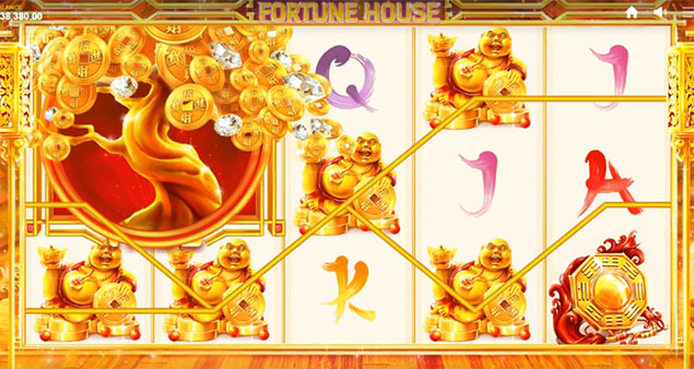 RED Tiger - Fortune House Fortune Tree Feature - Play.co.za