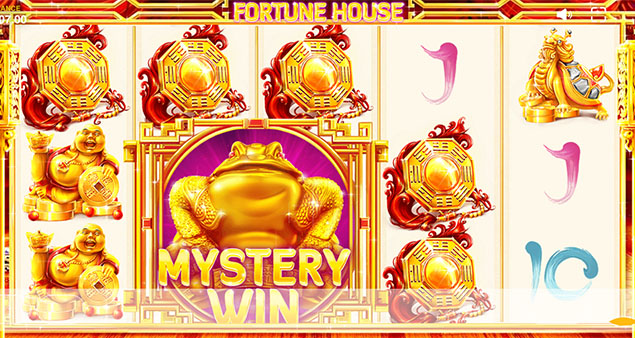 RED Tiger - Fortune House Mystery Win Feature - Play.co.za