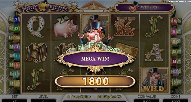 NETENT - Piggy Riches Mega Win - Play.co.za