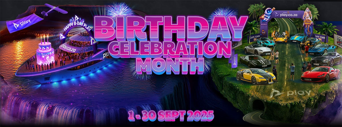 Play.co.za Birthday Celebration Month
