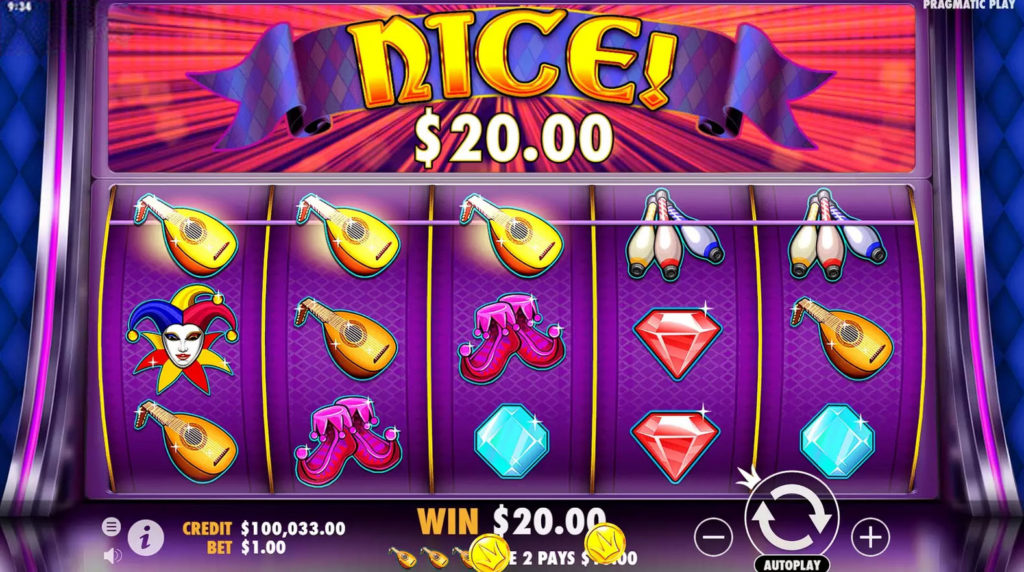 Pragmatic Play - Joker's Jewels Nice Win - Play.co.za