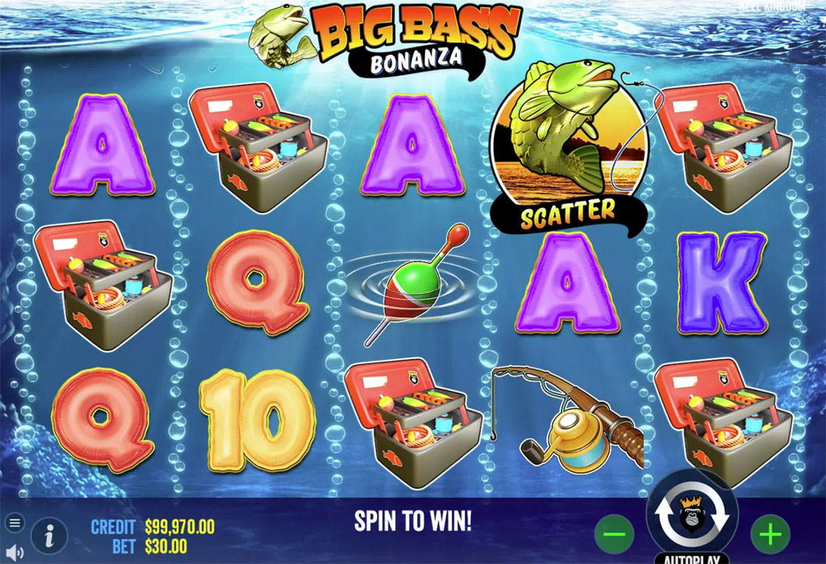 Big Bass Bonanza on Play.co.za Gameplay