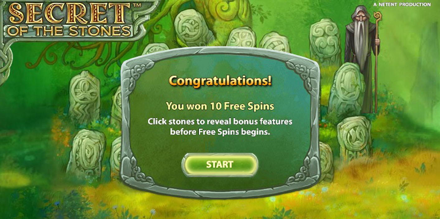 NETENT - Secret of the Stones Free Spins - Play.co.za