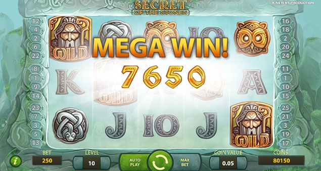 NETENT - Secret of the Stones Mega Win - Play.co.za