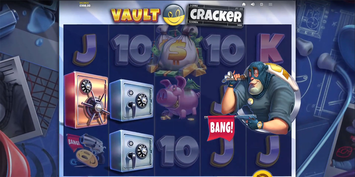 RED Tiger - Vault Cracker Slot Gameplay - Play.co.za