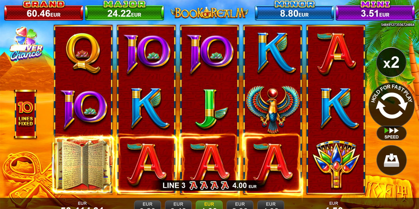 EGT Digital - Book of Realm Slot Gameplay - Play.co.za