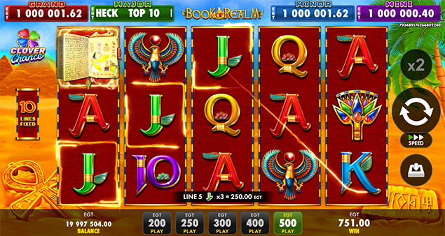 EGT Digital - Book of Realm Slot Win - Play.co.za