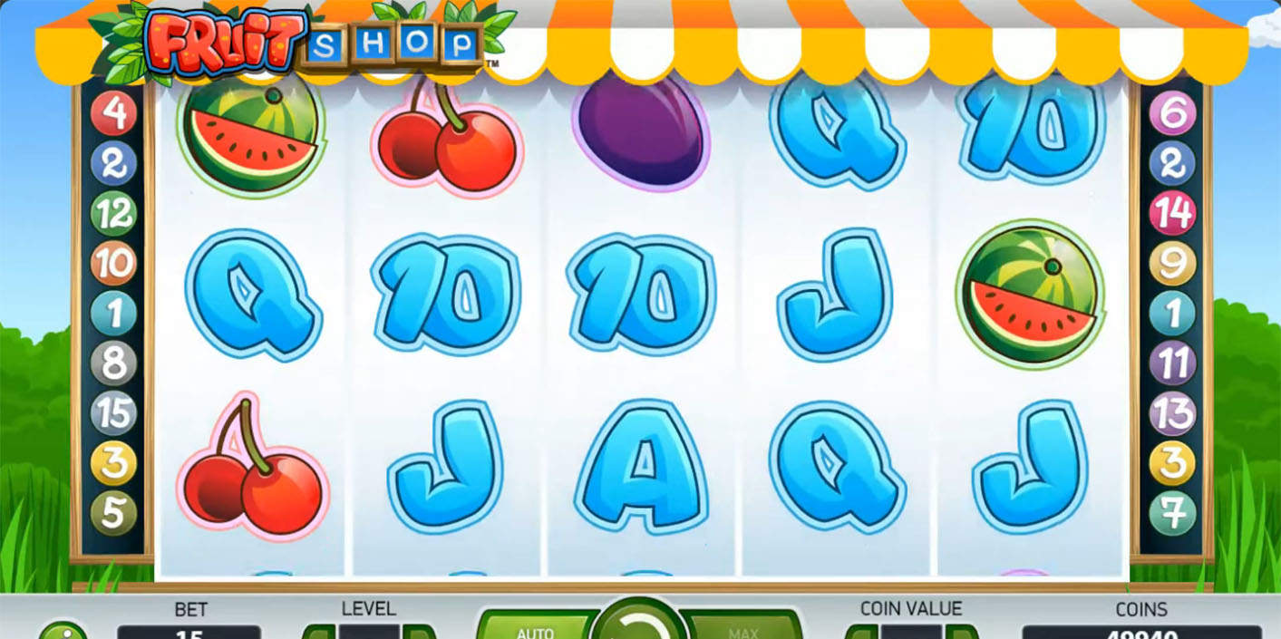 NetEnt - Fruit Shop slot gameplay - Play.co.za