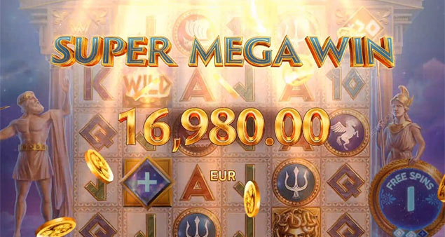 NetEnt - Parthenon- Quest for Immortality Super Mega Win - Play.co.za