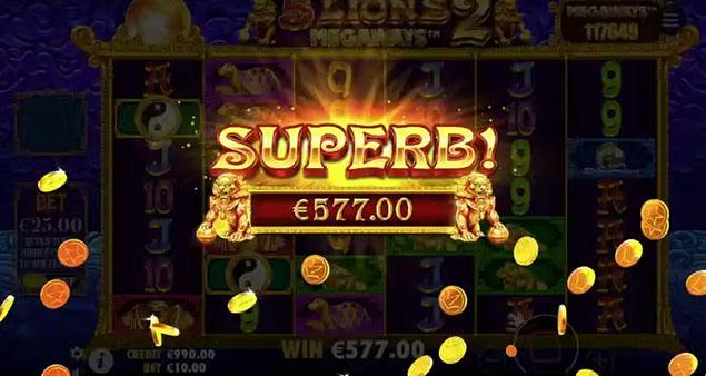 Pragmatic Play - 5 Lions Megaways 2 Superb Win - Play.co.za