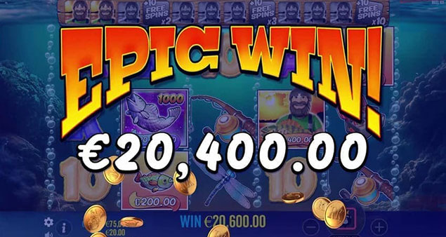 Pragmatic Play - Big Bass Bonanza 1000 Epic Win - Play.co.za