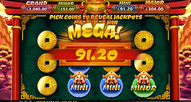 Pragmatic Play - Caishen’s Gold Mega Win - Play.co.za