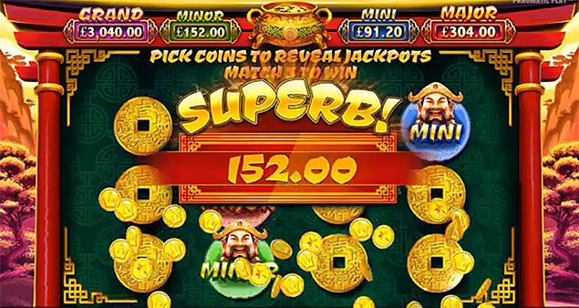 Pragmatic Play - Caishen’s Gold Superb Win - Play.co.za